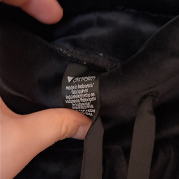 Victoria's Secret Rhinestone Velour Joggers - Picture 2 of 8